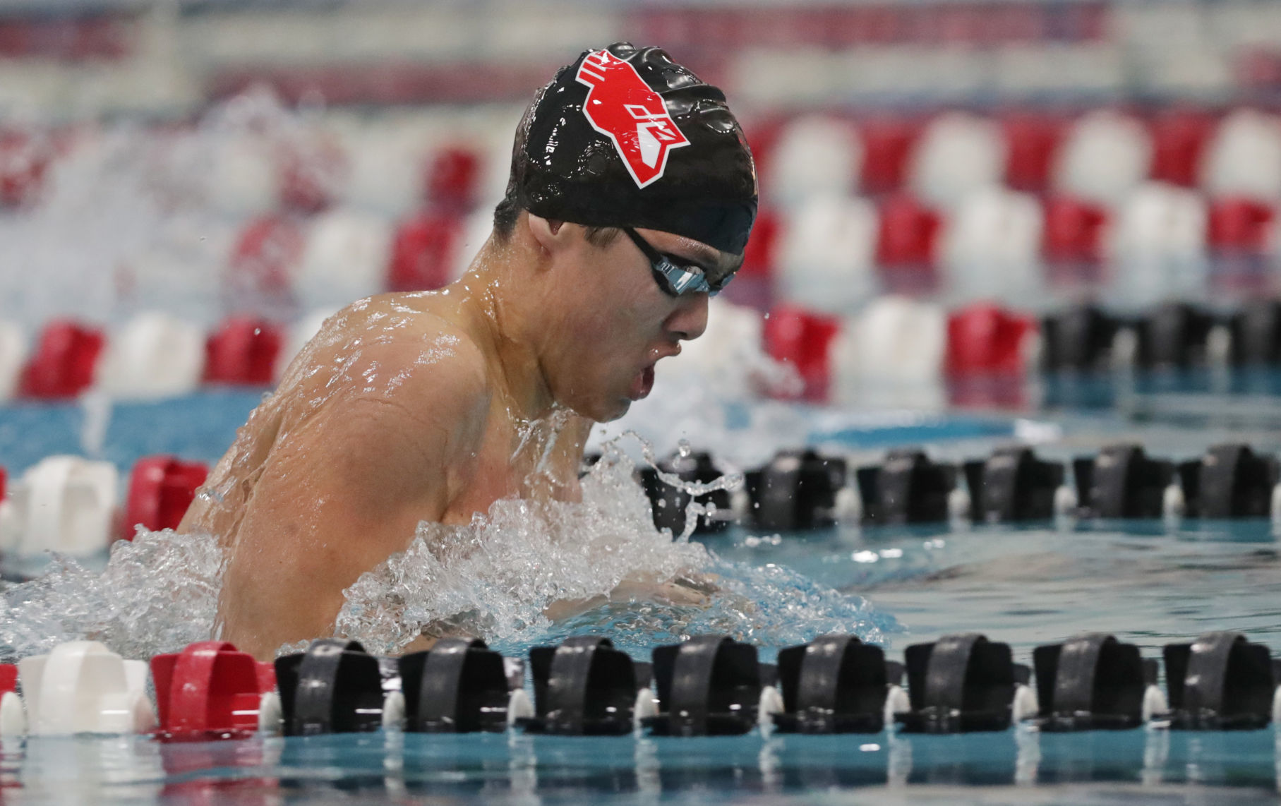 WIAA Division 1 sectional boys swim meet